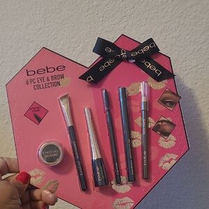 Bebe 6-Piece Eye & Brow Collection - Pink